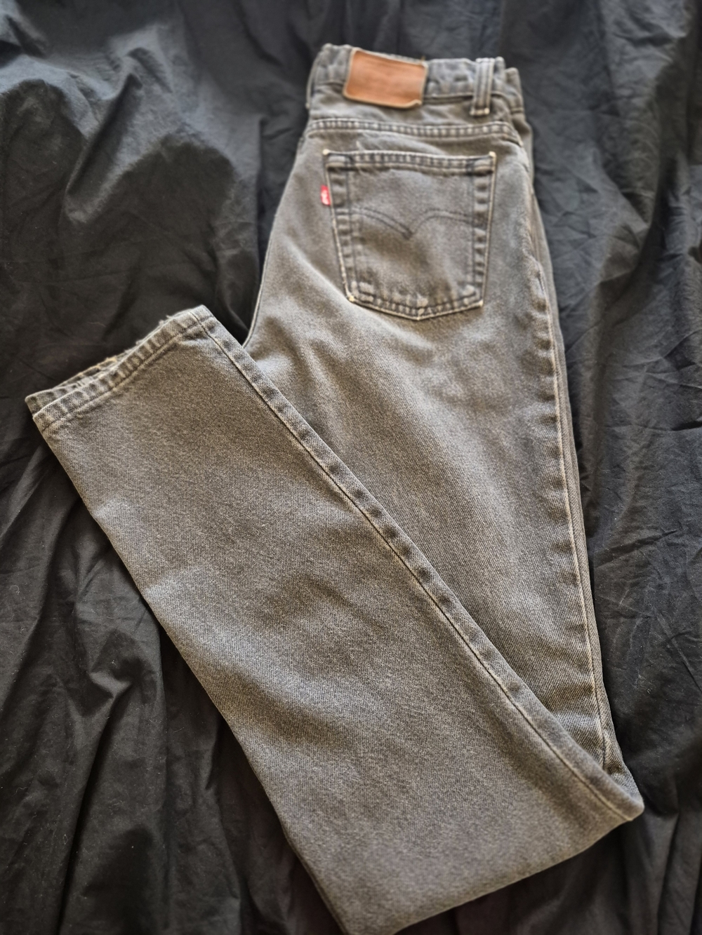 Levi's 531 Women's Gray High-Rise Straight Jeans 30/34